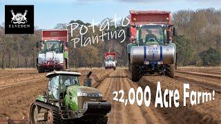 22,000 Acre UK Farm! | Potato Planting 2024 - Elveden Estates