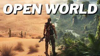 TOP 10 NEUE OPEN WORLD GAMES 2024 - die du nicht verpassen darfst!