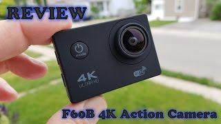 F60 4K WIFI Action Camera REVIEW and Sample Footage