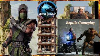 Mortal Kombat 1: Tower Mode Gameplay with Reptile!