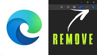 How to Remove the BING icon in Microsoft Edge | Remove the new Bing tab Icon in Edge.