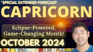 Capricorn October 2024 - THIS IS IT! One Of Your Biggest Months So Far This Year! Tarot Horoscope