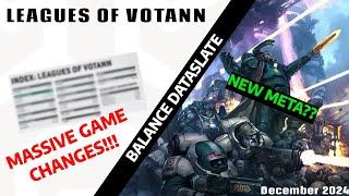 MASSIVE CHANGES Leagues of Votann December 2024 Datatslate