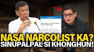 NAPASAMA KA SA NARCOLIST NI PRES DU30 BUTATA SI JAY KHONGHUN SA MGA SAGOT NI FPRRD PANOORIN