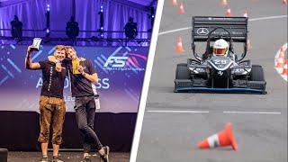 Failing 3rd corner, killing 2nd gear, winning 1st place (AutoX FSA19)