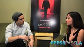 Alfonso Herrera gives us an inside look at "The Exorcist" on FOX