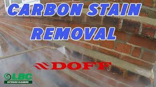 How To Remove Carbon Stains From Brickwork - Time Lapse!