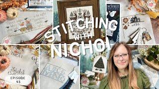 Stitching Progress, Plans & Haul: A Crafting Update (Flosstube Ep. 93)