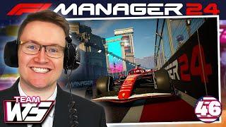 NEW SEASON STARTS WITH DAYTIME LAS VEGAS SPRINT! | F1 Manager 2024 CREATE-A-TEAM EP 46