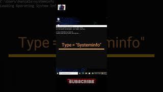 System Info Using CMD #shorts