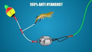 ANTI NYANGKUT !! Rangkaian pancing dasaran - Bottom fishing