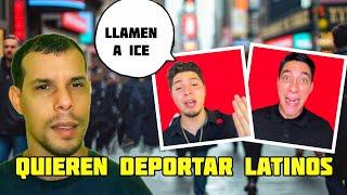 They create a campaign to deport Latino immigrants en masse.