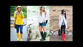Hunter Boot Outfit || Hunter Rain Boot || Rainy Day Outfit