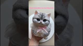 Handmade a squishy cute kitty #squishy #cute #kitty #kitten #kawaiiaesthetic #cutesqueeze #handmade