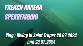 Diving a Sunken Ship in Saint-Tropez: (Vlog :  20 and 23.07.24)