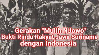 Gerakan "Mulih Njowo" Bukti Rindu Rakyat Jawa Suriname dengan Indonesia dan Tanah Jawa