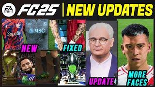 EA FC 25 NEWS | NEW *GREAT* UPDATE - Additions, Real Faces & Career Mode Fixes 