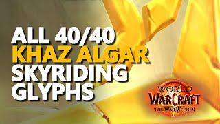 All Khaz Algar Skyriding Glyphs WoW The War Within