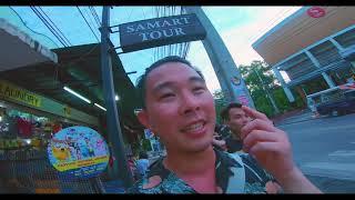 THAILAND VLOG #9 芭達雅 步行街 喬木提恩海灘 第一次到來就用走的走十公里 然後靠著一張紙地圖開啟大冒險 Pattaya,Jomtien,walking street!