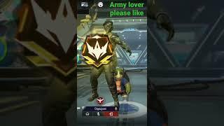 I Love Army#ff shorts #Garena Free Fire