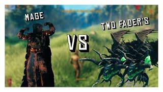 I Decided To Fight 2 Of Valheim's Strongest Bosses At The Same Time!  (double Fader fight)