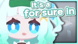 Mint teaches chat her best way to break the ice【Maid Mint Fantome】