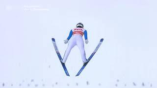 Halvor Egner Granerud holt sich in Klingenthal seinen vierten Weltcup Sieg in Folge [beide Sprünge]