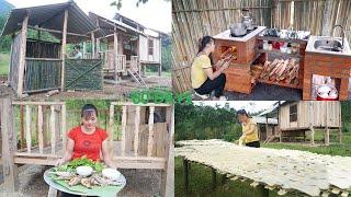 FULL VIDEO: 60 Days Building Farm Life - Build a Kitchen, Make a Bathroom, Catch Fish And Cook