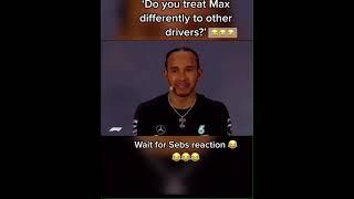 Drivers reaction about Max  #maxverstappen #lewishamilton #sebastianvettel #formula1 #f1