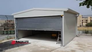 Box Garage con Serranda a Salire Automatica Raialfs Srl www.officineraialfs.it