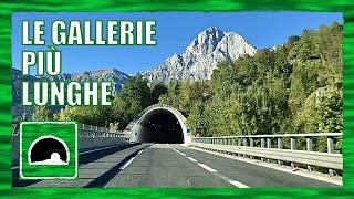 LONGEST TUNNELS on Italian Motorways | by HWYitalia