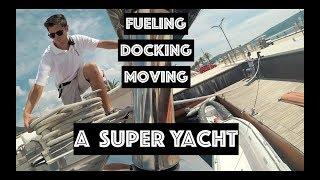 A Full Day As A Yacht Crew Member (Docking, Fueling, Travel, Time Off)