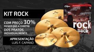 Zildjian® KIT ROCK - Preço 30% menor!