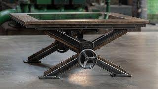 The Steampunk Coffee Table | Steel Vintage - The Industrial Furniture Company