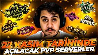 22 KASIM TARİHİNDE AÇILACAK OLAN METİN2 PVP SERVERLER #metin2 #metin2pvp