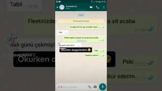 Tiktok Duygusal WhatsApp Konuşmaları(instagram: Umutclkkk )#tiktok #youtube #trend #shorts