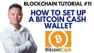 Blockchain Tutorial #11 - How To Setup A Bitcoin Cash Wallet