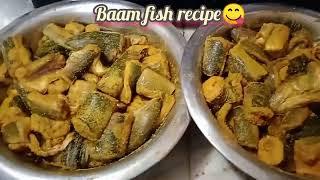 BAAM FISH RECIPE || MADE BY THE SAMEENA KITCHEN || #shorts #shortsrecipe