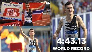 Jakob Ingebrigtsen rompe el RÉCORD MUNDIAL de Hicham El Guerrouj después de 24 años. FULL RACE.