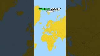巨大都市が最も多い国 #地図 #地理
