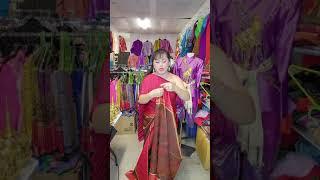 how to wear thai old style sabai and thai dress