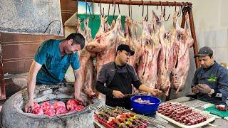 15 Cooks Prepared TONS Meat. BILLIONAIRES Food. Meat City. Popular Street FOOD in Uzbekistan