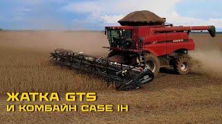 Жатки GTS адаптированы  для всех комбайнов CASE IH & NEW HOLLAND #агромастер #комбайн #cnh