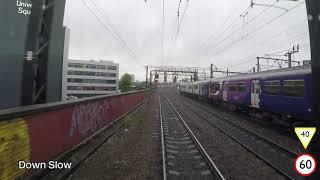 West Coast Main Line Driver's Eye View: Manchester Airport to Preston