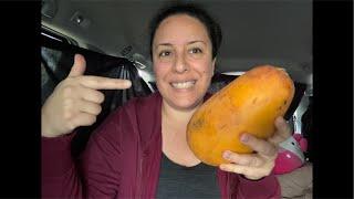 Lets Chat  &  Eating Papaya  / Thanks for joining Dia's Frugal Life