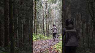 BTS Motocamp in Heavy Rain #shorts