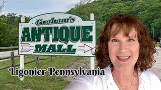 Tour of Graham’s Antique Mall / Antiques / Primitives / Vintage / rare and unique