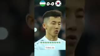 Uzbekistan vs Korea #futbol #uzbekistan #rek