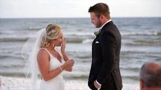 Destin Florida Beach Wedding Ceremony | Conner + Tori