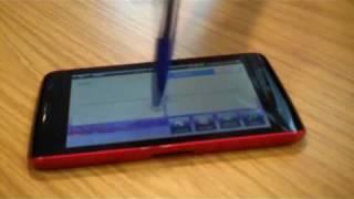 Dell Streak Gorilla Glass stress test by TechRadar